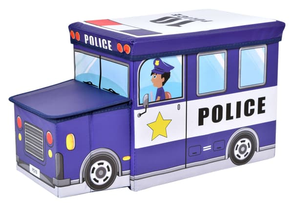 Lelulaatikko Poliisiauto sininen