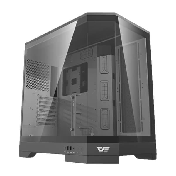 Darkflash DQX90 datorchassin (svart)