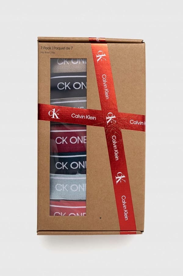 CALVIN KLEIN HERRTROSOR I BOMULL, 7-PACK MED LOGOTYP, BEKVÄMA STILLA