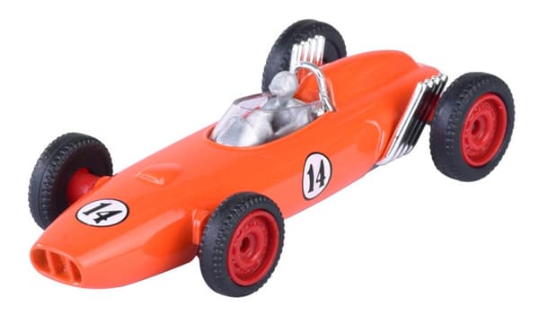 Majorette 60th Anniversary Racer First Ever Orange 1:64
