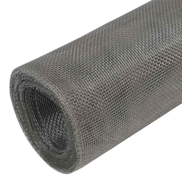 vidaXL insektnet rustfrit stål 100 x 1000 cm sølv