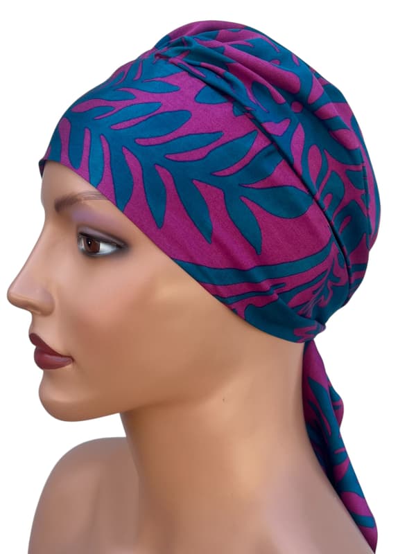Damehovedtørklæde turban Tess 485 også efter kemoterapi