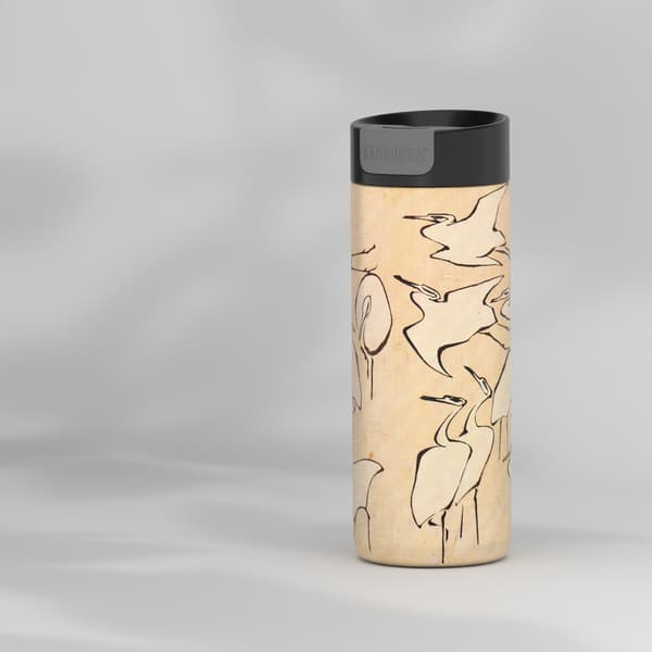Kambukka Olympus Egrets Quick Lessons in Simplified Drawing -termosmuki 500ml