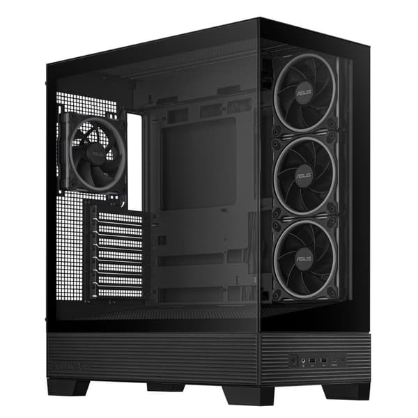 ASUS A31 PLUS TG ARGB Sort Midi Tower Computerkabinet