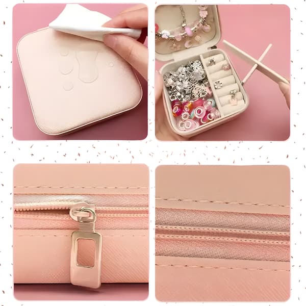 Smyckeslåda för smycken pärlor armband flicka present organizer