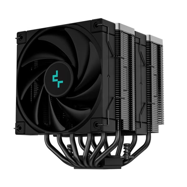 DeepCool AK620 Zero Dark CPU-køler, 260W, sort