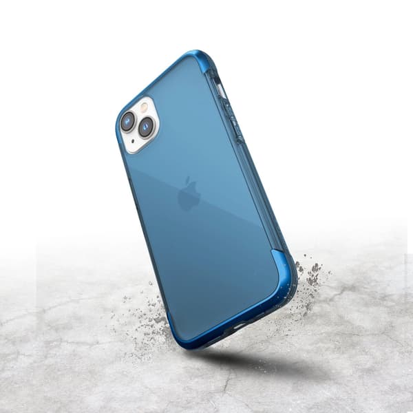 Raptic X-Doria Air Case iPhone 14 armerat skal blått