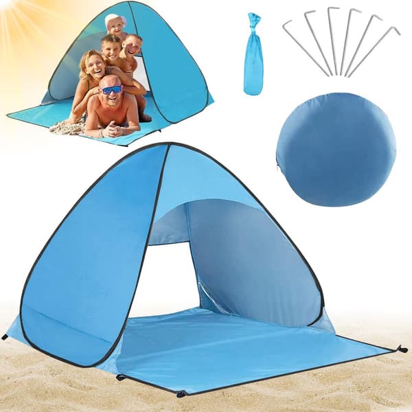 Strandtält 20-pack strandduk och solskydd
