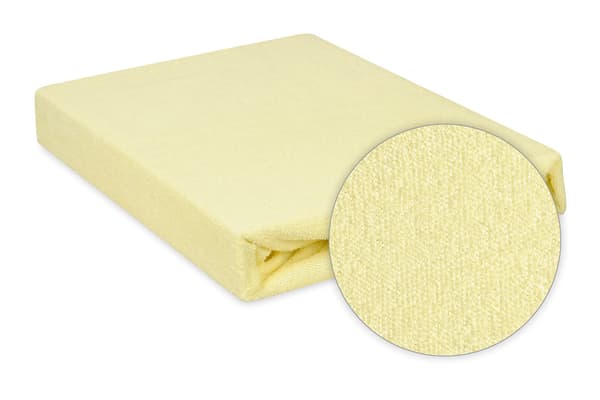 Frottélagen 110/120x190/200 PREMIUM Gul