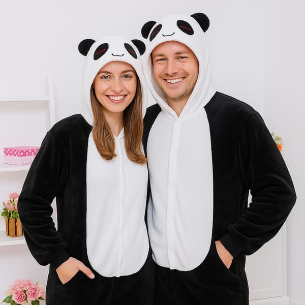 Kigurumi-pyjamaskostume Panda M: 155 - 165 cm