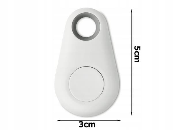 NYCKELRING LOKATOR VIT (500) GAB_A