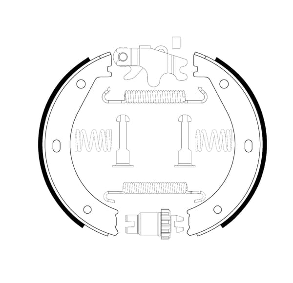 BREMSEBAKS 0204113804 BOSCH