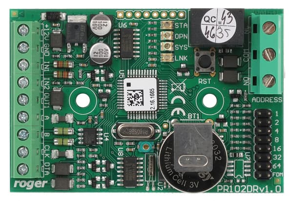 ADGANGSKONTROLLER PR102DR-BRD ROGER