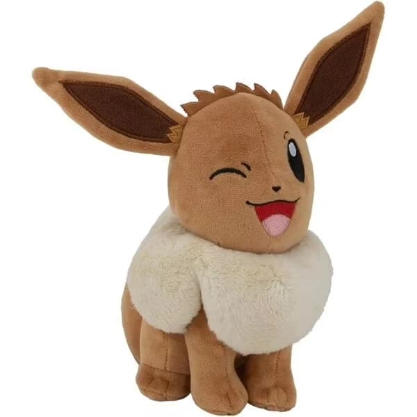 POKEMON - Bulbizarre - Eevee - Plysfigur 20cm