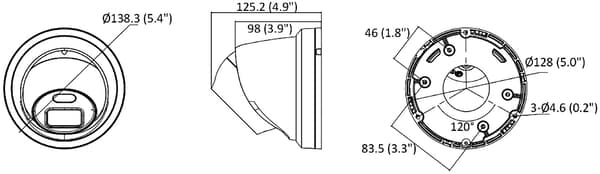 Hikvision DS-2CD2347G2-L IP-kamera ColorVu 4Mpx 2,8mm