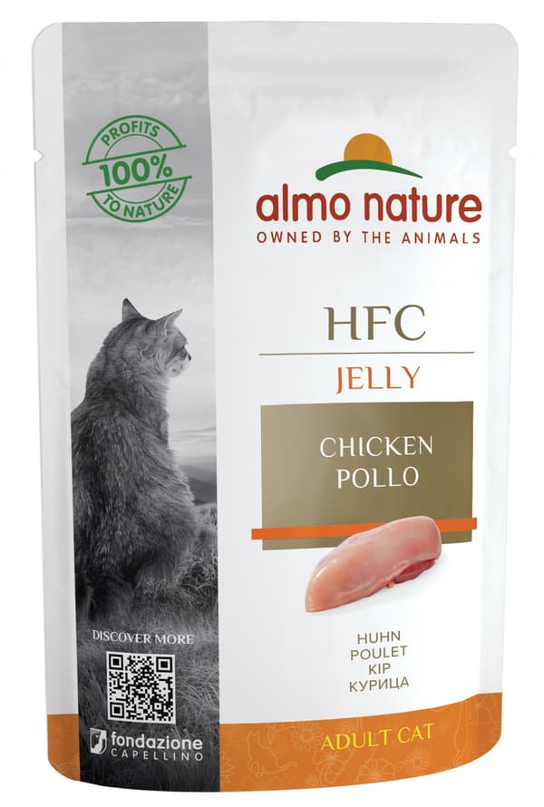 Almo Nature | HFC-gelé | 55 g pose - Kylling 55 g