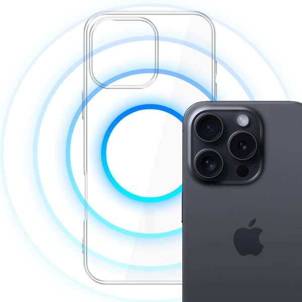 Apple iPhone 16 Pro – 3mk Genomskinligt MagCase