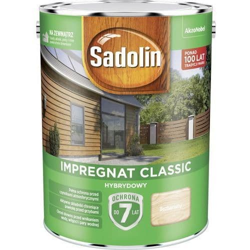 SADOLIN CLASSIC HYBRID 7 ÅR FARVELØS 4,5L - 5 POSER.BEZ4,5