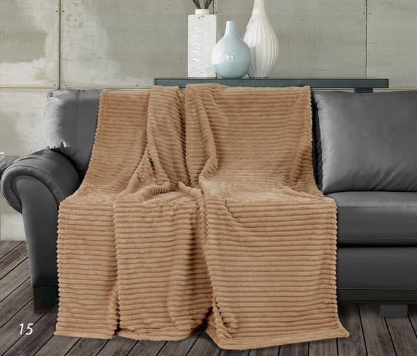 Tæppe 150x200 duna Beige blødt og luftigt