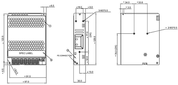 HAKKURITEHOLÄHDE PMT-24V100W2BA Delta Electronics