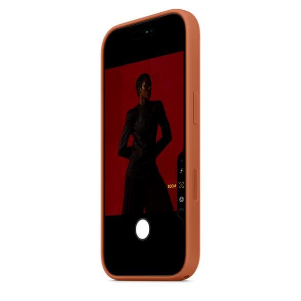 APPLE Silikone-etui med MagSafe til iPhone 17 Pro Terracotta MGFJ4ZM/A