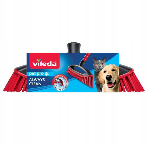 Vileda Pet Pro borste för svepning av hår och luft Always Clean