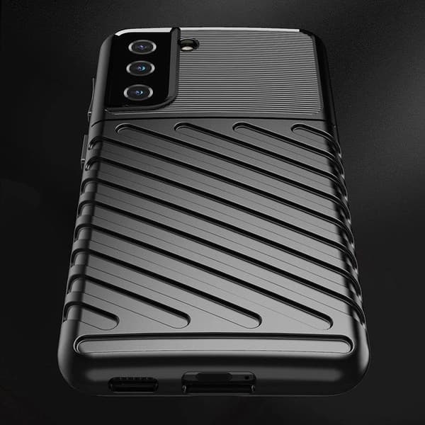 Thunder Case Samsung Galaxy A14 5G silikonskydd blått