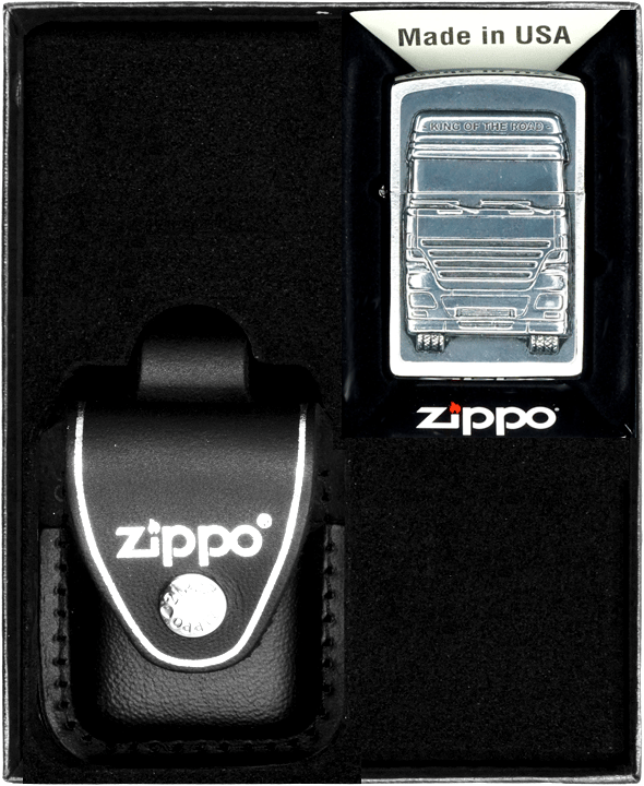 Zippo Lightersæt Konge af Vejen Gave nr. 3