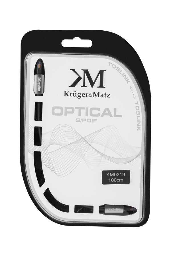 Optinen kaapeli 1m toslink Kruger&Matz KM0319