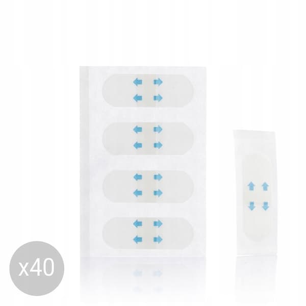 Anti-rynk ansiktslyftningsplåster x40