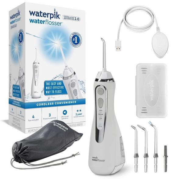 WATERPIK Sladdlös Advanced 2.0 WP-580 Irrigator Vit