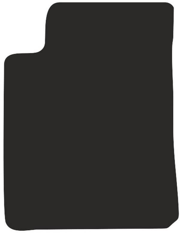 Polyamid gummiunderlagt førermåtte til SsangYong Kyron SUV 2005-2014