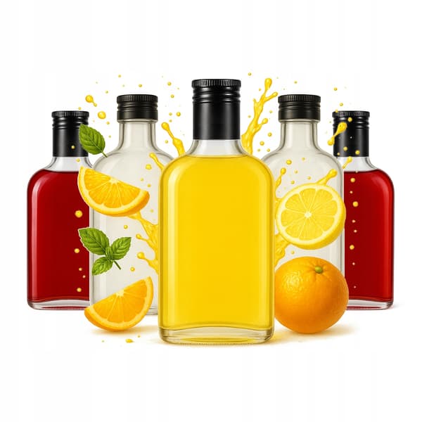 50x glasflaskor FLASK 200 ml + KORK för hembräntstinkturset