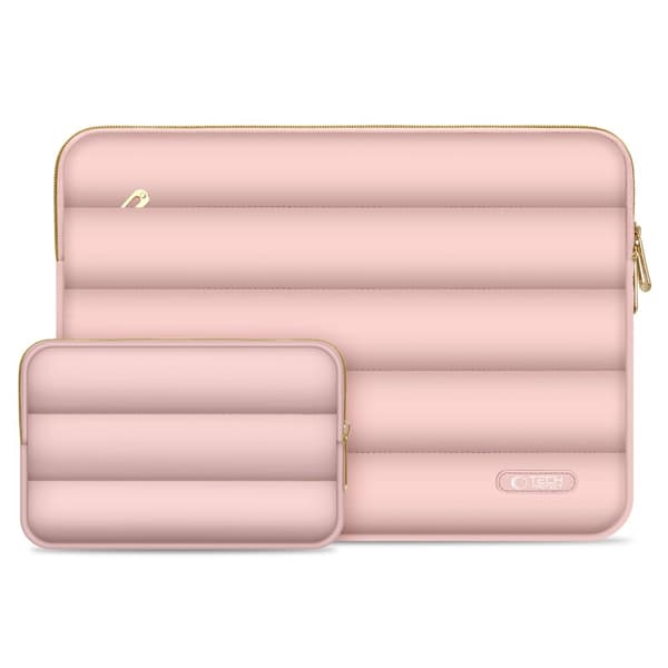 TECH-PRECT PUFFY LAPTOP 13-14 DUSTY ROSE