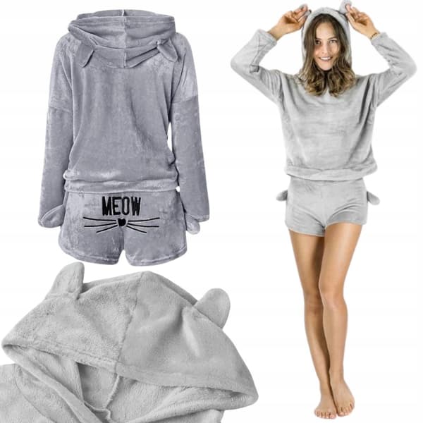 Pyjamansarja harmaa L (40)
