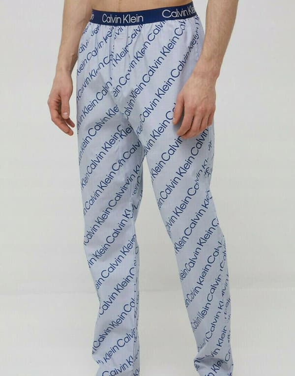 Calvin Klein Logged bomullspyjamas presentset