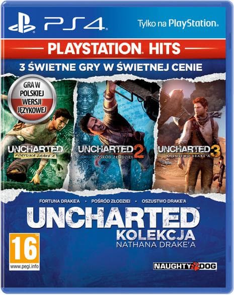 PS4-spelhits Uncharted: The Nathan Drake Collection (PS5-kompatibel)