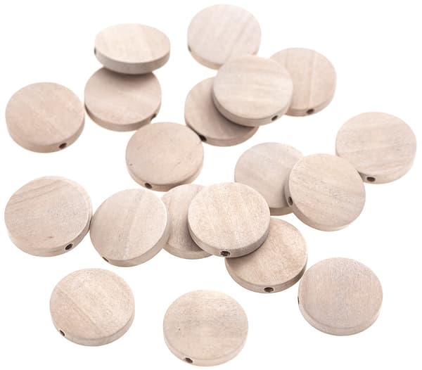 Träpärlor MYNT Drömfångare 20mm 20st.