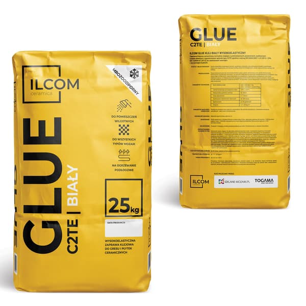 ILCOM LIM HVID C2TE 25 KG MOSAIKLIM