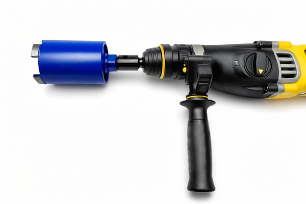 Adapter för hammardrill M16 till SDS+ 80mm TITANIUM