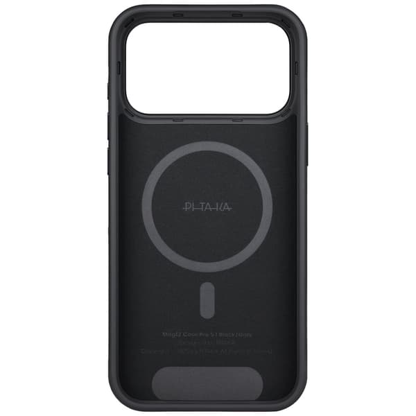 PITAKA Aramid UltraGuard MagSafe Cover til iPhone 17 Pro Sort og Grå