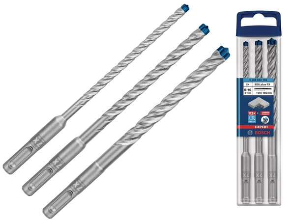 BOSCH BORRBRICKOR SDS PLUS-7X SET 3 DELARS EXPERT