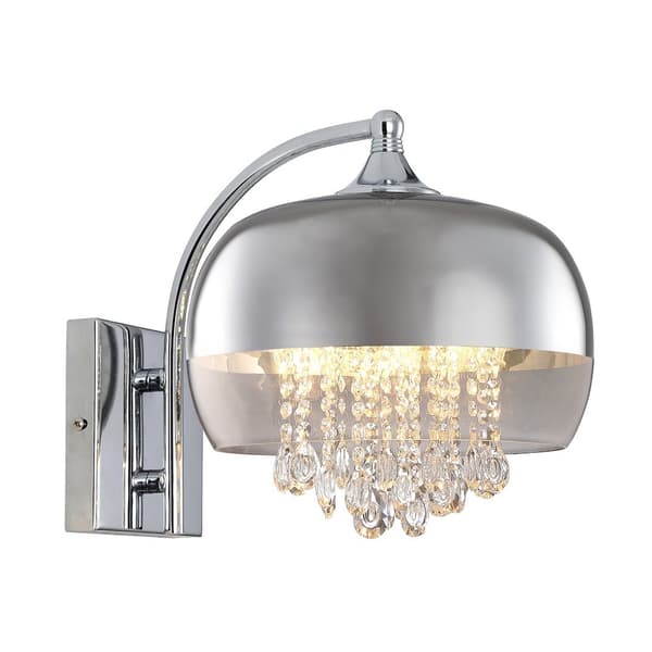 VÆGLAMPE LUNA 1 E14 KROM MILAGRO ML3803