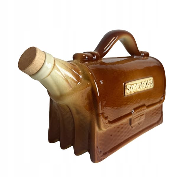 SuperBoss Keramikflaske 1L Mappe til Alkohol Gave til Chefen 1000ml