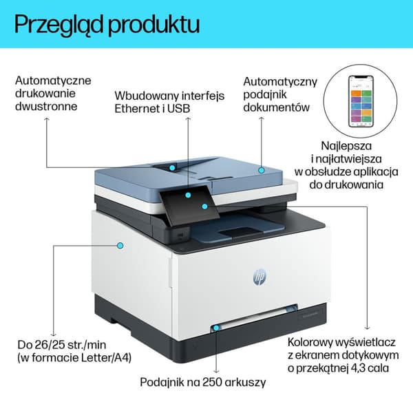 HP Color LaserJet Pro 3302fdn All-in-One-printer