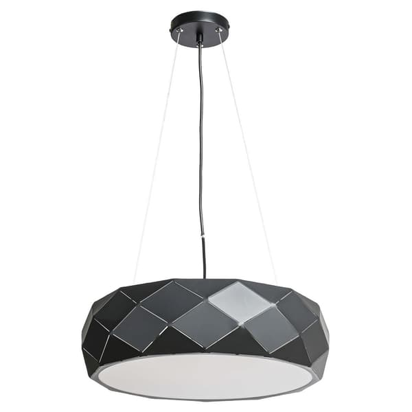 HÆNGELAMPE REUS 3 E27 SORT LYS PRESTIGE LP-8069/1P BK
