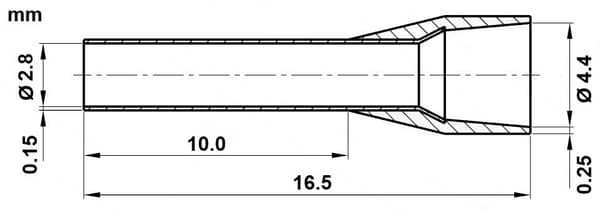 KABELHÄLSA TUL-4/10/DIN-G*P100