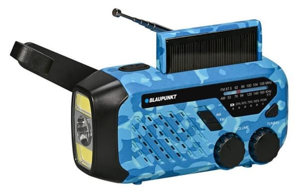 Radio BLAUPUNKT ER10BC Survival Blå-Sort
