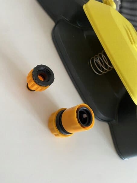 Hundfontän automatisk vattenmatare gul