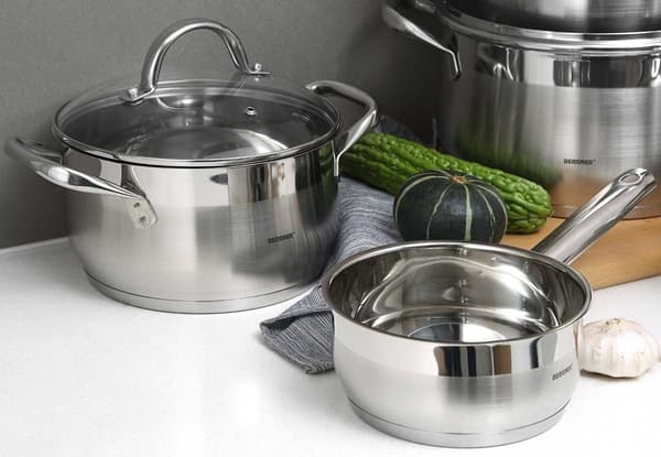 BERGNER STÅLGRYDE 1,3L GOURMET LINE BG-6372